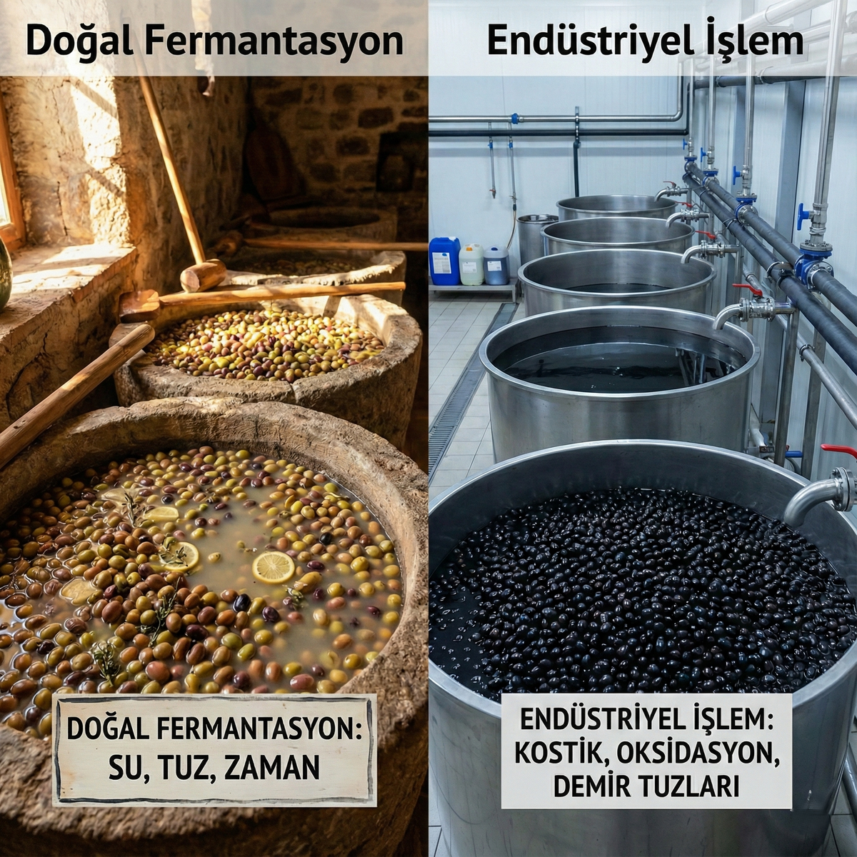 Sabırla İşlenen Lezzet: Doğal Fermente Zeytin Nedir?