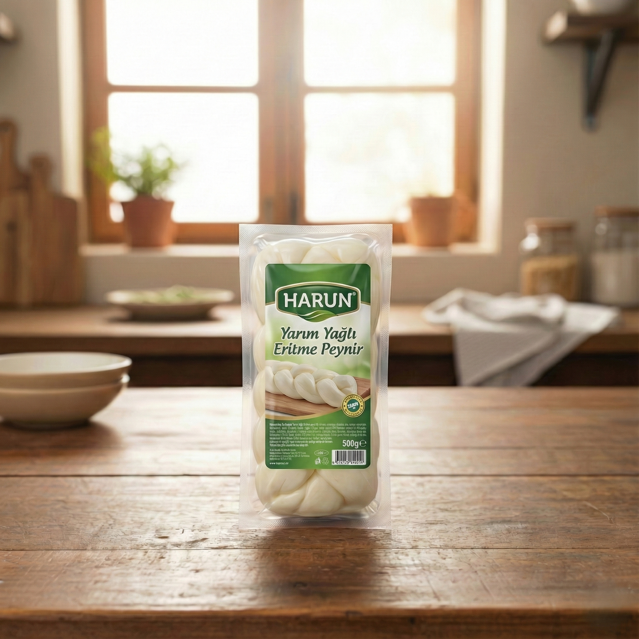 Harun Yarım Yağlı Eritme Dil Peyniri (500 gr)