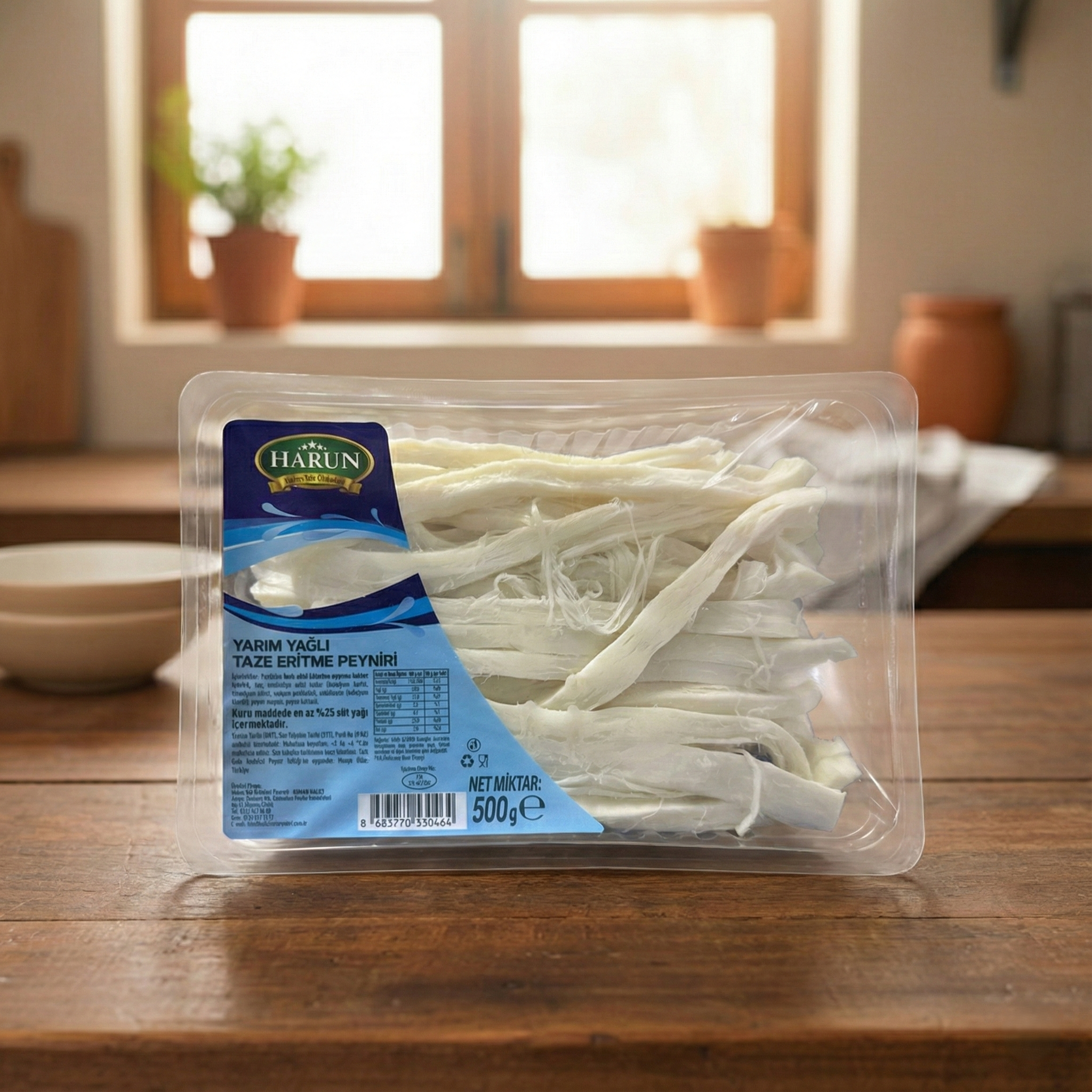 Harun Yarım Yağlı Taze Eritme Peyniri (500 gr)