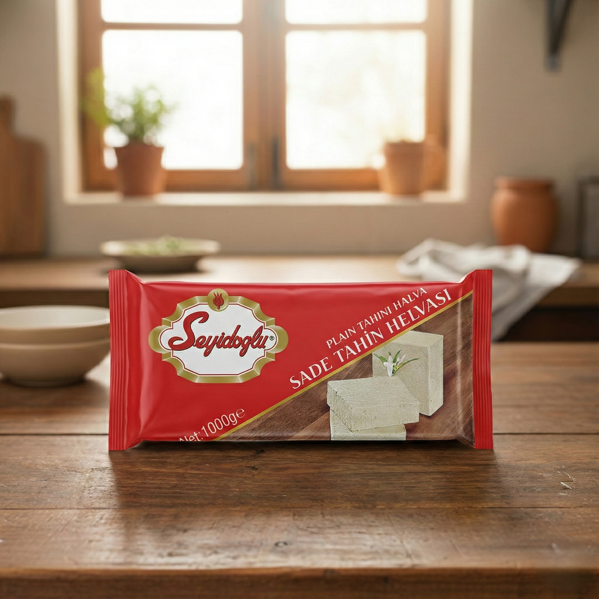 SEYİDOĞLU SADE TAHİN HELVA (1000 gr) (500 gr 200)
