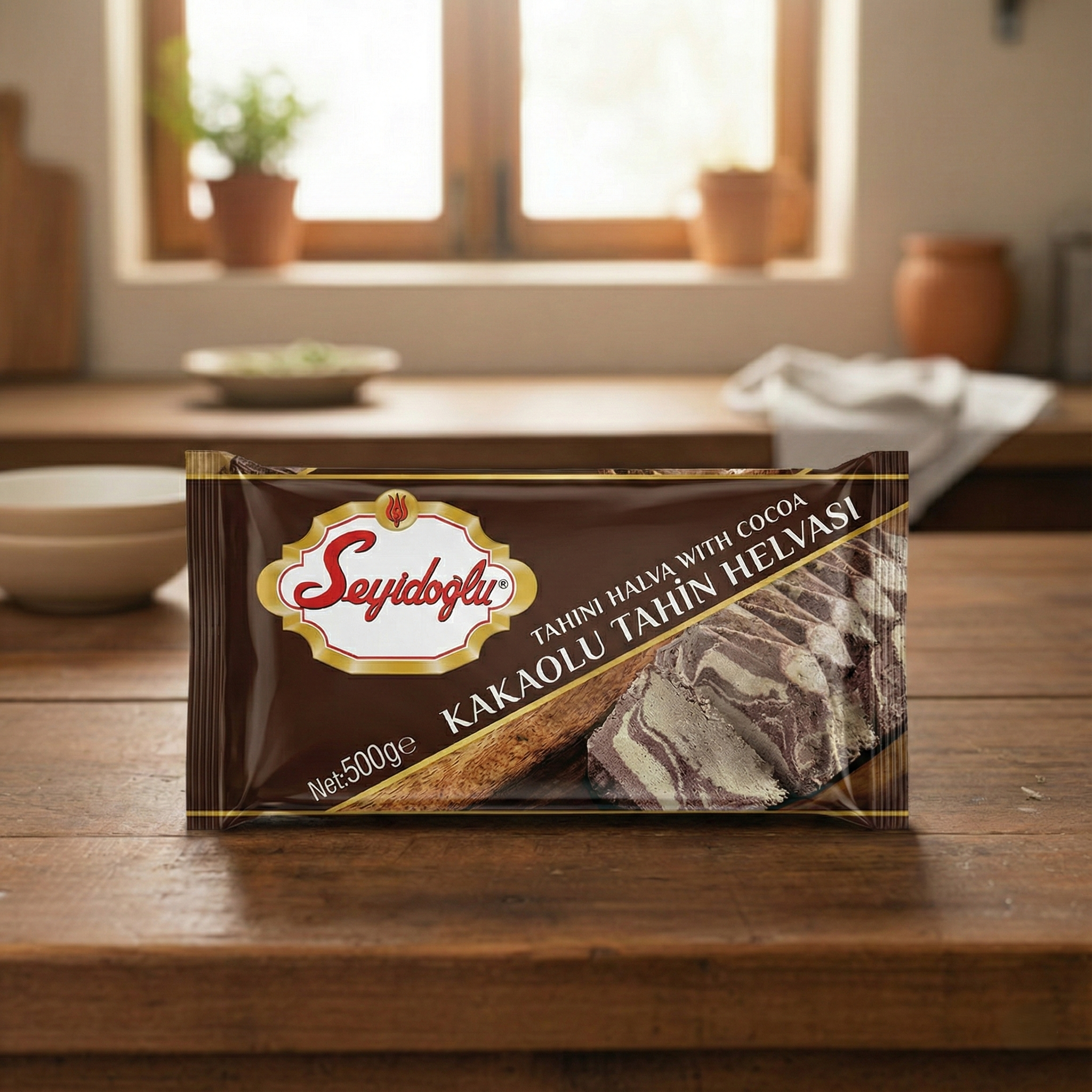 SEYİDOĞLU KAKAOLU TAHİN HELVA (1000 gr) (500 gr 200)